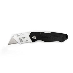 Hyper Tough FOLDING LOCK-BACK UTILITY KNIFE Quick-Change Blade DURABLE HANDLE