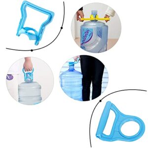 2 Pack 5 Gallon Water Bottle Handle Advanced Ergonomic 5 Gallon Water Jug Hauling Handle Drinking Water Bottle Handle Bottle Carrier Large Bottle Grippers Water Bottle Lift with Handle