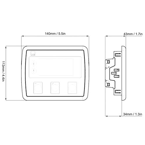 DSE4520 Generator Auto Mains Failure Control Module, Generator Monitor, Direct Deep Sea Repacement