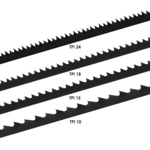 JTEX Scroll Saw Blade 5-Inch Pin End Assortment, 48 Pack, Replacement for Wen 3921, Delta, Ryobi, Dremel, Craftsman, Penn State and All 15in. and 16in. Scroll Saw