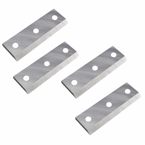 EFCUT Replacement Blades for C30/C30 Mini/C30 Lite/3 in 1 Wood Chippers Shredders Mulchers, High Speed Steel Cutting Knives, Pack of 4