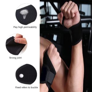 2 PCS Wrist Brace Sport-Adjustable Carpal Tunnel Hand Support Men Women Wrap Guard-Pain Relief WristBands Compression Strap Sleeve for Indoor Outdoor Gym Weightlifting Fitness Workout Yoga Day Night