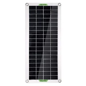 VISLONE Polycrystalline Solar Panel Flexible Solar Panel for Camping Car Traveling Outdoor Emergency Power Accessory