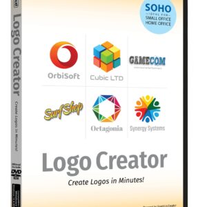 Logo Creator - Windows – Professional Logos for Business, Website, Print with Hundreds of Templates and Library of Free Photos & Videos – Windows/PC