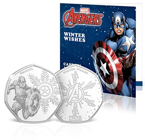Marvel - Winter Wishes. Captain America Coin in Blister