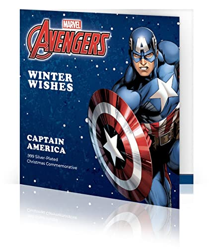 Marvel - Winter Wishes. Captain America Coin in Blister