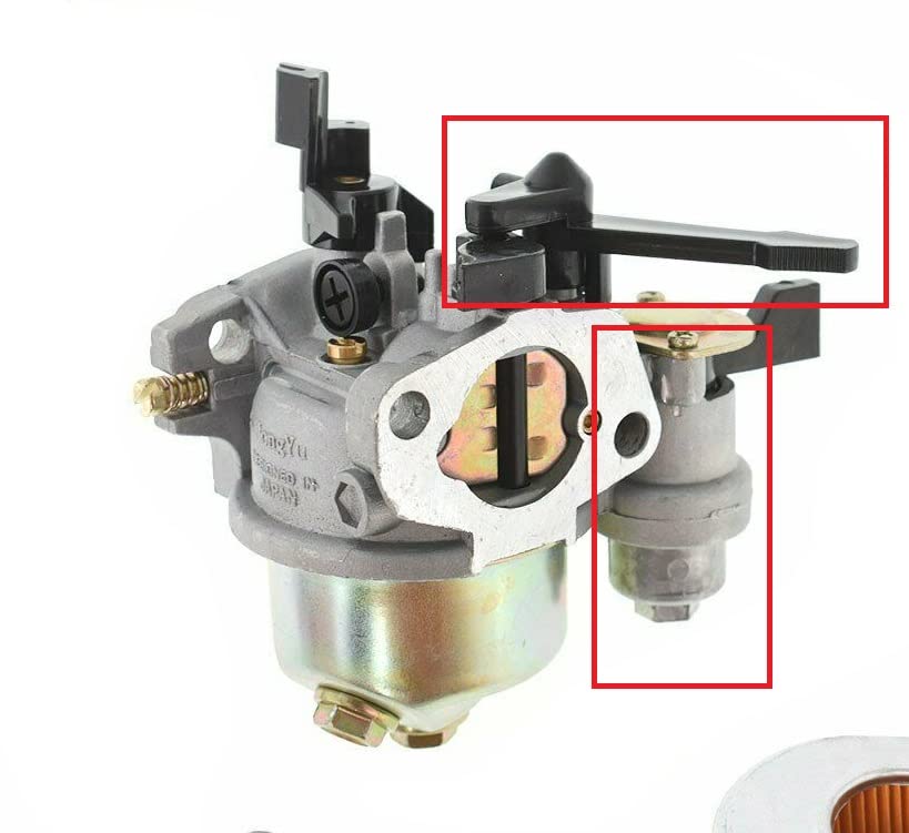 Carburetor Carb Replaces For Honda Snowblower HS621 HS521 HS622 HS624 HS50 HS724 HS522TA HS522WA HS55TA HS55WA HS55K1-TA HS55K1-TAS HS55K1-WA HS55K2-TA HS55K2-TAS HS55K2-WA 16100-ZE1-715