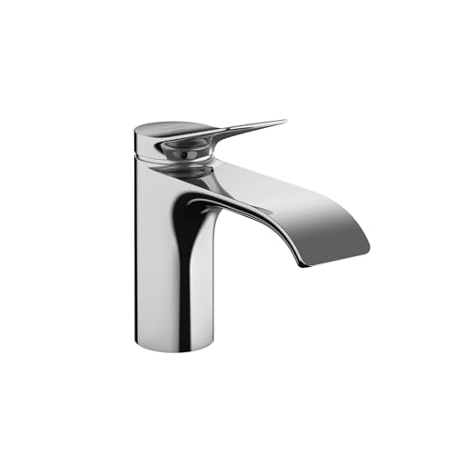 hansgrohe Vivenis Modern 1-Handle 1-Hole 6-inch Tall Bathroom Sink Faucet in Chrome, 75010001