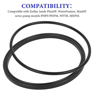 Etotel R0449100 Lid Seal with O-Ring Replacement Kit - Compatible with Zodiac Jandy Pool and Spa Pumps for Zodiac Jandy PlusHP WaterFeature MaxHP Series Pool Pump - 1 Pack(2 Pieces)