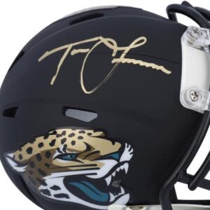 Trevor Lawrence Jacksonville Jaguars Autographed Riddell Black Matte Speed Mini Helmet - Autographed NFL Mini Helmets