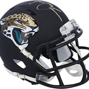 Trevor Lawrence Jacksonville Jaguars Autographed Riddell Black Matte Speed Mini Helmet - Autographed NFL Mini Helmets