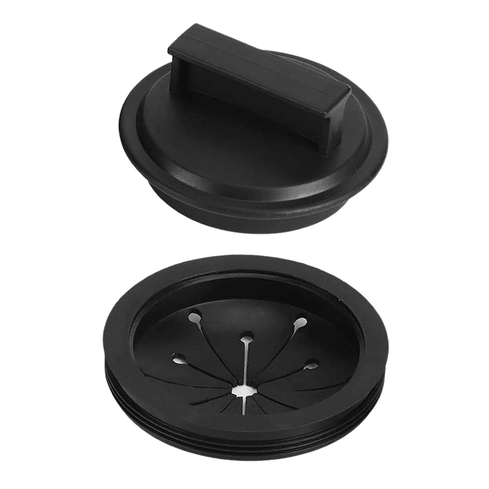 Garbage Disposal Splash Guards - Garbage Disposal Stopper - 3 Inch Garbage Disposal Splash Guards and Kitchen Sink Stopper Universal Rubber Food Waste Disposer Baodan