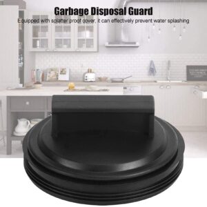 Garbage Disposal Splash Guards - Garbage Disposal Stopper - 3 Inch Garbage Disposal Splash Guards and Kitchen Sink Stopper Universal Rubber Food Waste Disposer Baodan