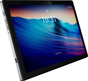 byybuo smartpad t10 2023 full hd 10.1 inch android 12 tablet, octa-core 2.0 ghz processor, new upgrade 7000mah battery capacity, 64gb rom 1920x1200 resolution, 2.4g+5g wifi,bluetooth,gps,fm,gray