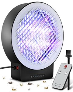 bug zapper indoor, mosquito killer electronic insect killer with drawer, timing and remote control, 860 sq ft coverage fly trap for insects, for home garden backyard, kitchen camping