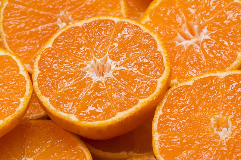 LOUISECON Seedless Citrus Orange Tree Seeds Delicious Navel Oranges 1-2 ft Indoor/Outdoor Fruit Tree Tasty and 30 Seedless