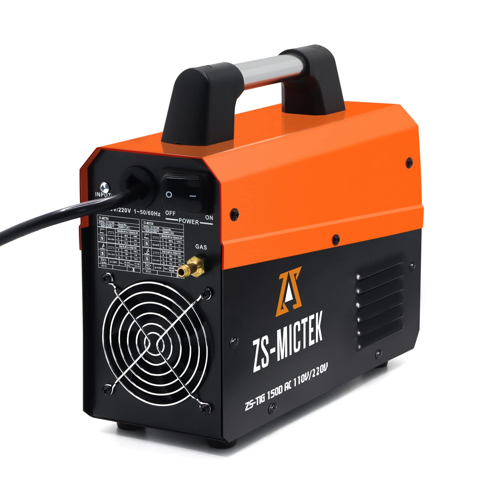 TIG Welder 120V&240V 2 IN 1 TIG/Stick/Arc 150Amp HF TIG Welding Machine, IGBT Digital Inverter TIG Welding Equipment