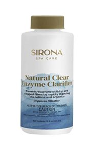 sirona 82128 natural clear enzyme clarifier, 16 oz