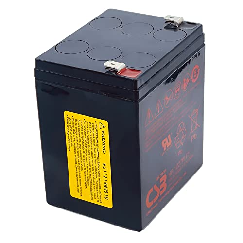 CSB HR1227W F2 12 Volt 27 Watt SLA Sealed Lead Acid Battery