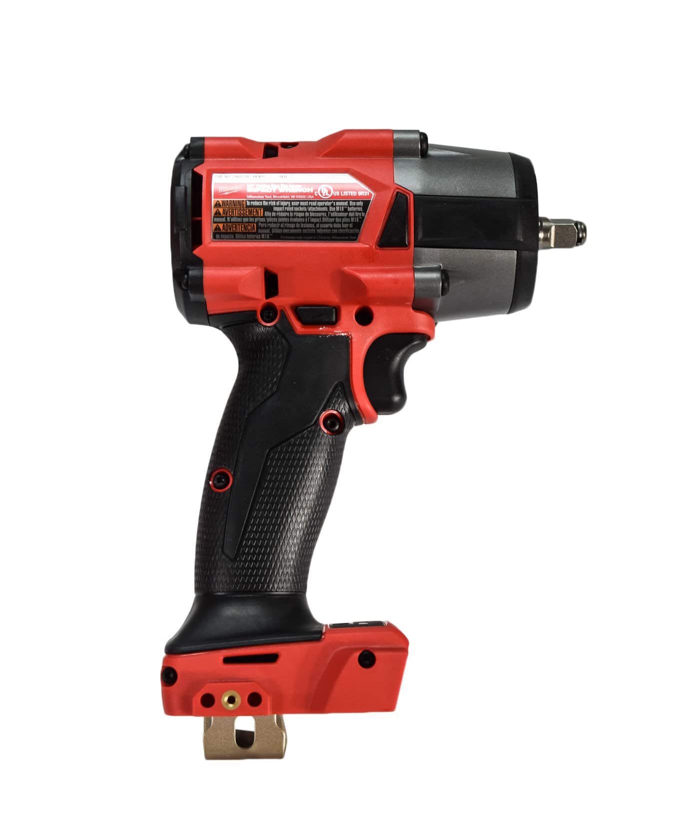 Milwaukee M18 18V Fuel 3/8" Mid-Torque Impact Wrench Kit Cordless Lithium-Ion Brushless 2960-22 with (2) 5Ah XC Batteries, Charger & Carrying Tool Case