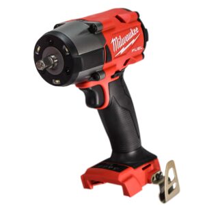 Milwaukee M18 18V Fuel 3/8" Mid-Torque Impact Wrench Kit Cordless Lithium-Ion Brushless 2960-22 with (2) 5Ah XC Batteries, Charger & Carrying Tool Case