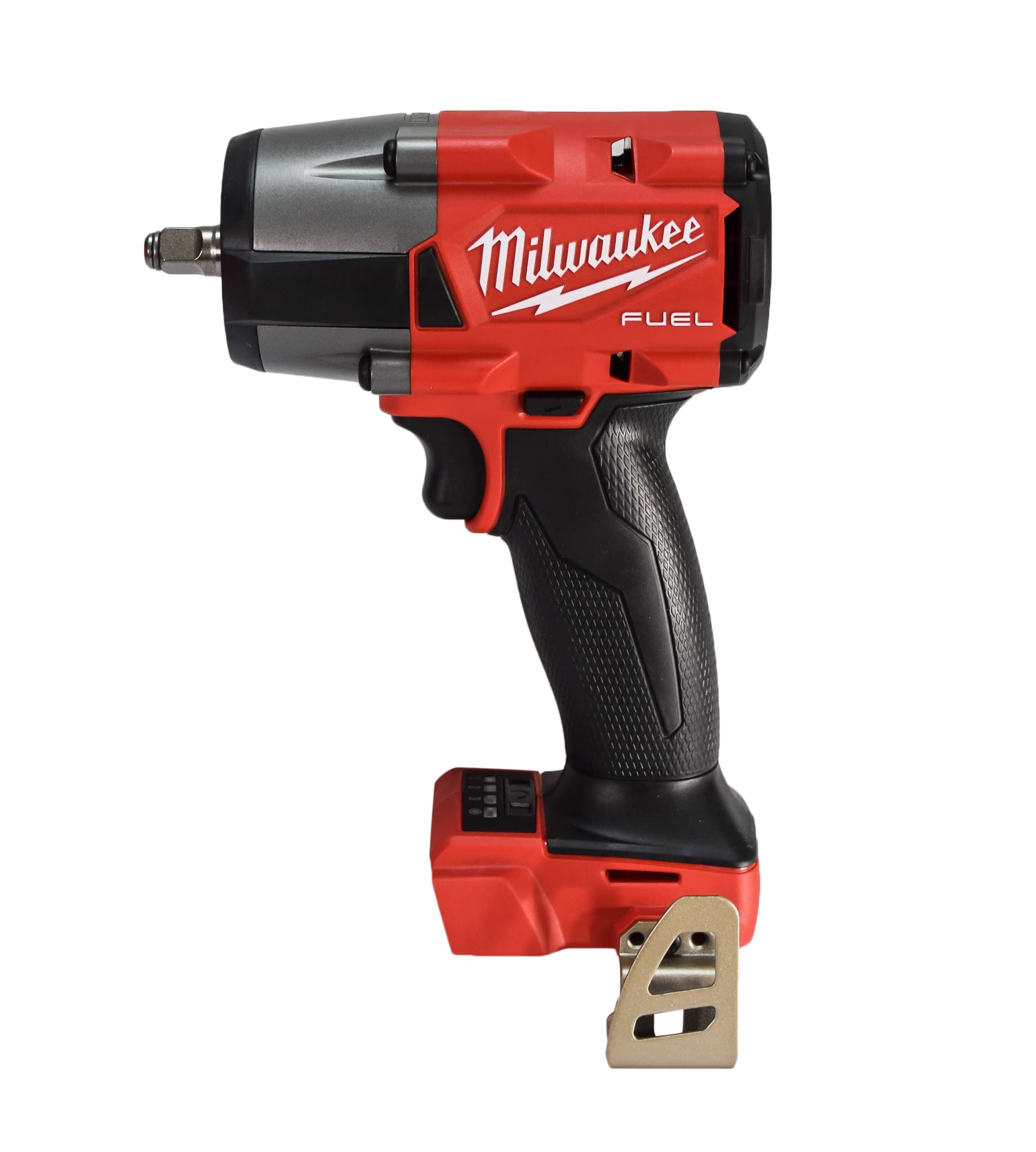 Milwaukee M18 18V Fuel 3/8" Mid-Torque Impact Wrench Kit Cordless Lithium-Ion Brushless 2960-22 with (2) 5Ah XC Batteries, Charger & Carrying Tool Case