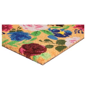 Calloway Mills 107341729 Boho Flowers Doormat (17" x 29")