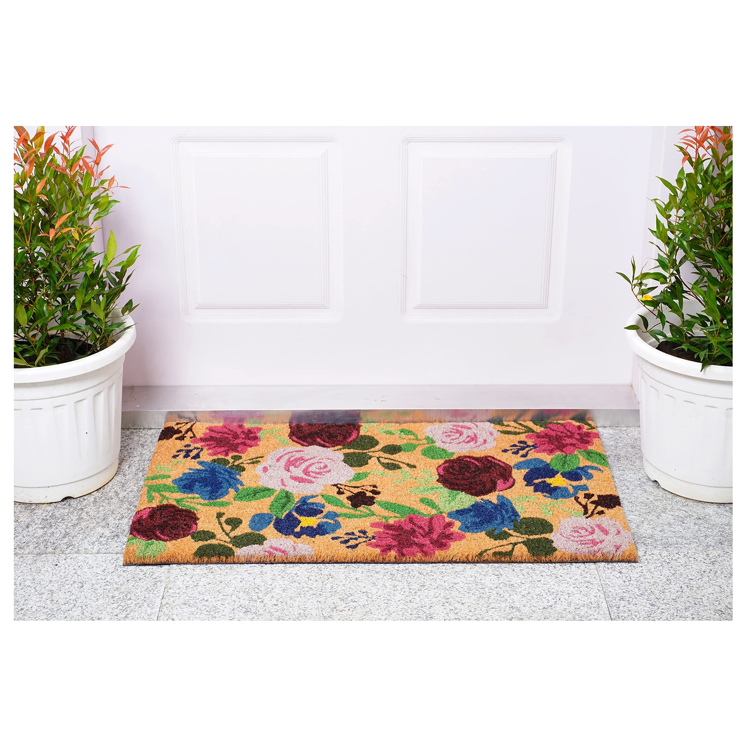 Calloway Mills 107341729 Boho Flowers Doormat (17" x 29")