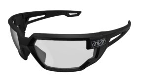 mechanix wear: vision type-x safety glasses with advanced anti fog, scratch resistant, black frame, protective eyewear, lightweight, ventilated temples, for indoor & outdoor use (clear lens)