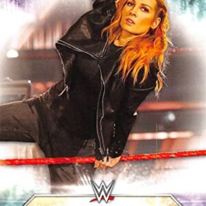 2021 Topps WWE #100 Becky Lynch Wrestling Trading Card