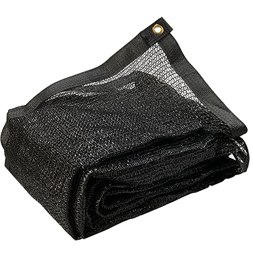 JUNKOGO Shade Cloth,8'x10',40% Black Sun Mesh UV Resistant Net with Brass Grommets for Garden Plant Cover,Greenhouse