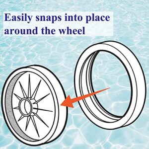 Funmit Pool Cleaner All Purpose Tire Replacement Part Compatible with Polaris 280 360 180 380 C10 C-10 Pack of 3