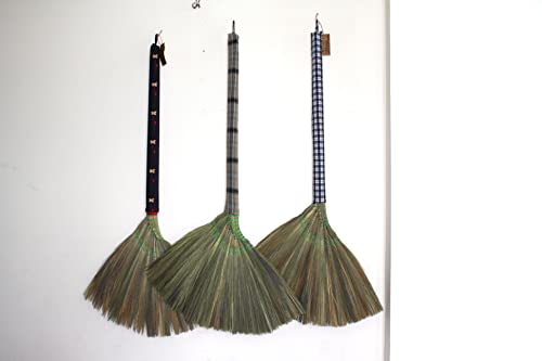 NDP78 Vietnamese Traditional Broom - Choi Dot Sweeps Away Everything Such as Dog Hair, Small dust and Does not Scratch Wooden Floors , Easy to Handle, Product Made from Natural, 39.5 x 8 x 1.5 inches