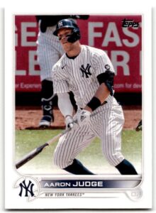 2022 topps #99 aaron judge nm-mt yankees