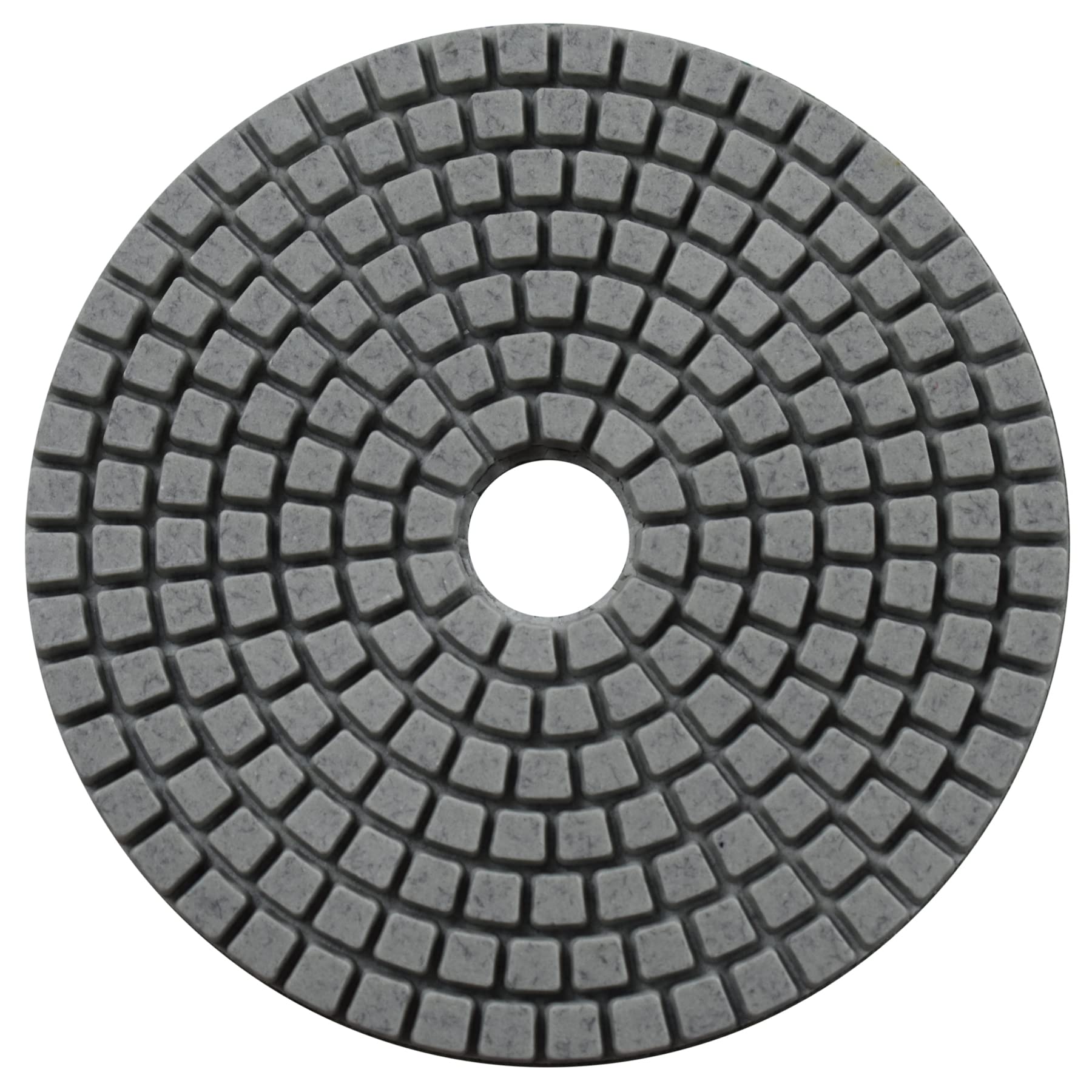 Konfor Diamond Polishing Pads Wet Buff 4 Inch 7-Step Hook And Loop for Sanding Stone Marble Granite