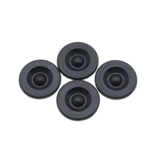 TONRYCUE Rubber Grease Plugs Trailer Dust Cap for Dexter EZ Lube Trailer Axle for Axles Dexter 85-1, 085-001-00, Tiedown Engineering 88174, and AL-KO 085-016-0 (4)