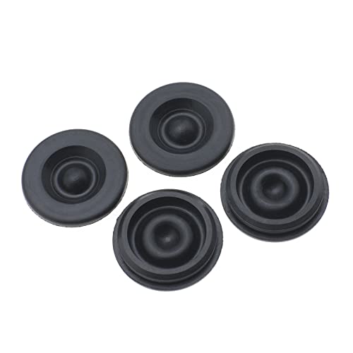 TONRYCUE Rubber Grease Plugs Trailer Dust Cap for Dexter EZ Lube Trailer Axle for Axles Dexter 85-1, 085-001-00, Tiedown Engineering 88174, and AL-KO 085-016-0 (4)