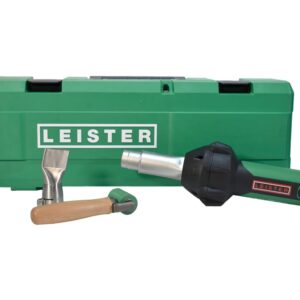 Leister TRIAC ST Tarp Repair Kit - Variable Temp Variable Speed Hot Air Blower and Plastic Welding Heat Gun 199.301