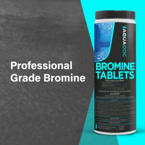 Spa Bromine Tablets for Hot tub, 1.5lbs - Spa Sanitizing Bromine for Hot Tubs & Spa Bromine Tablets - Recommended Hot Tub Bromine Sanitizer by AquaDoc