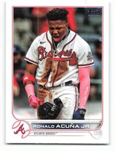 2022 topps #200 ronald acuna jr. nm-mt braves