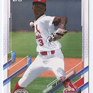 2021 Topps Pro Debut #PD-31 Tink Hence GCL Cardinals RC Rookie Baseball Trading Card