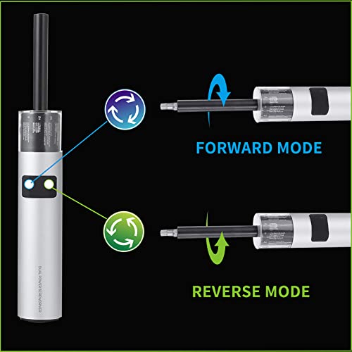 Wowstick SD 16 iN 1 Cordless Electrical Precision Screwdriver Set with LED Lights, Pc Laptop Cordless Rechargeable Screwdriver Tool Kit for Chairs, Bicycles, Mainframes, Guitars, Air Conditioning