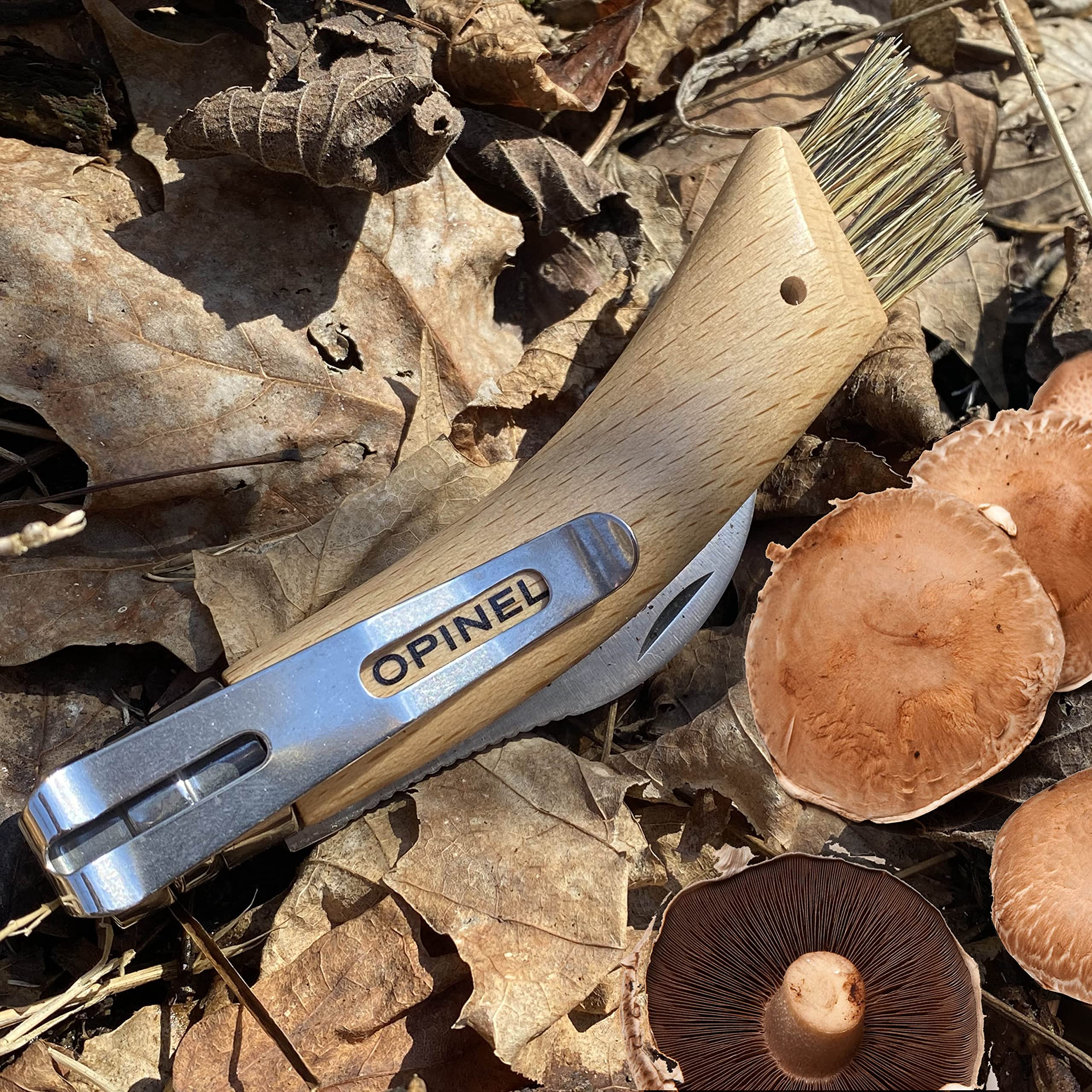 O-Clip Opinel Pocket Clip Compatible with Opinel No.08 Mushroom knife