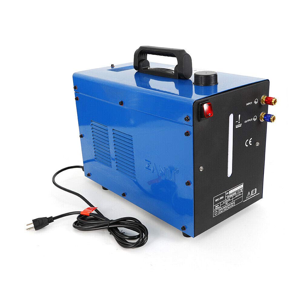 Tig Welder 110V 60HZ TIG Welding Machine Stick Welder 370W Tig Torch Welder Machine with 10L Cooling Water Tank, Tig Water Cooler Welder Torch Water Cooling System (US Stock)