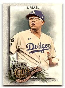 2022 topps #299 julio urias nm-mt dodgers