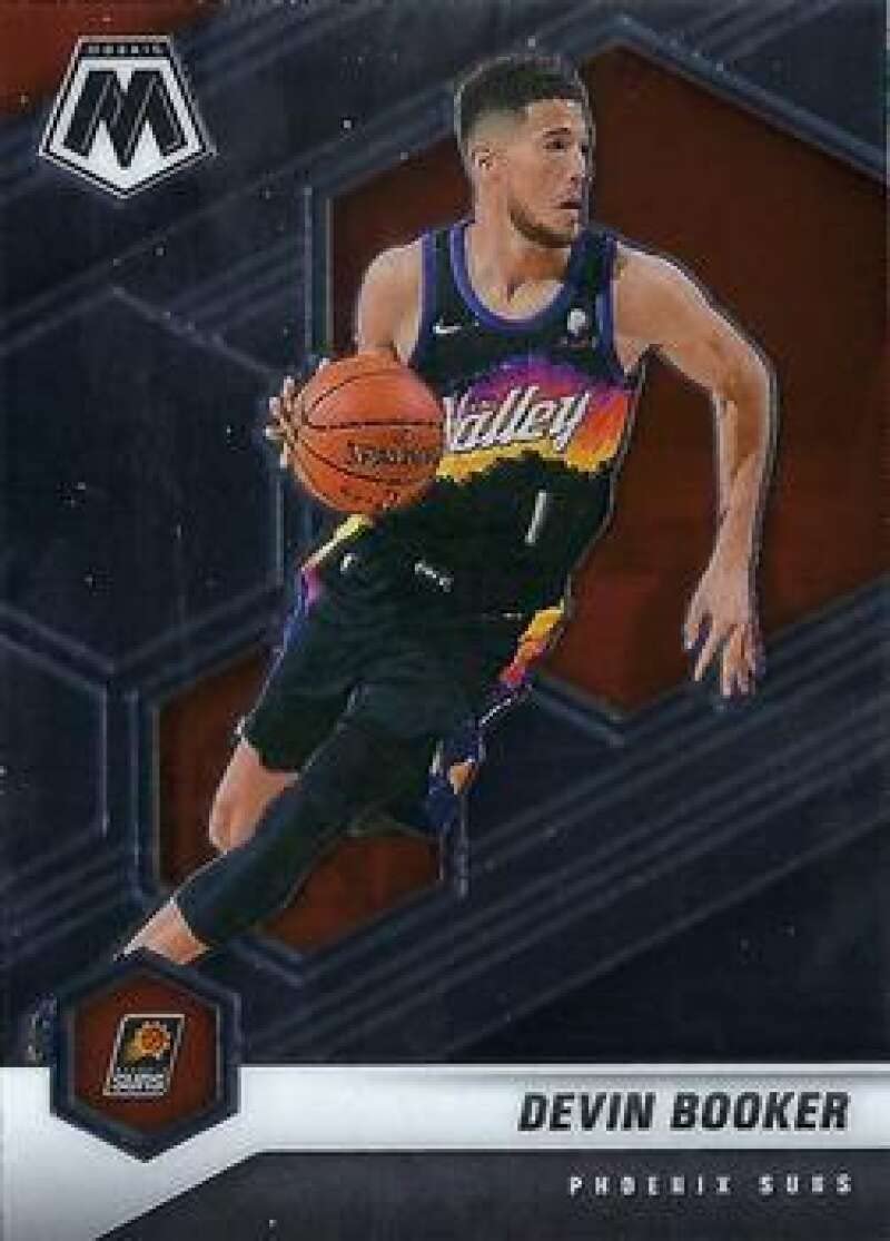 2020-21 Panini Mosaic #33 Devin Booker Phoenix Suns NBA Basketball Trading Card