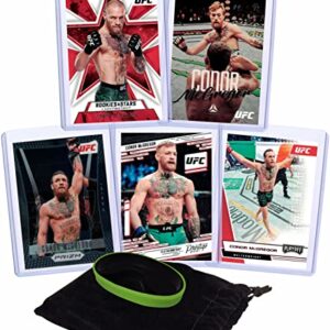 Conor McGregor UFC Cards (5) Assorted Trading Card Bundle