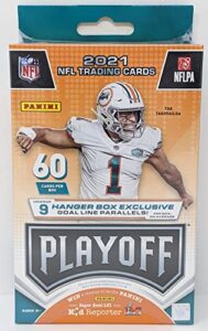 2021 panini playoff nfl football hanger box (60 cards)