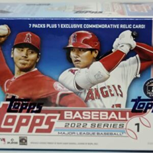 2022 Topps Series 1 Baseball Trading Cards Blaster Box (99 cards per box)