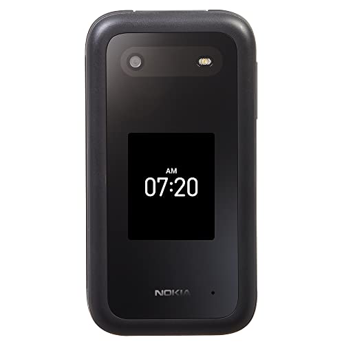 TracFone Nokia 2760 Flip, 4GB Black - Prepaid Feature Phone
